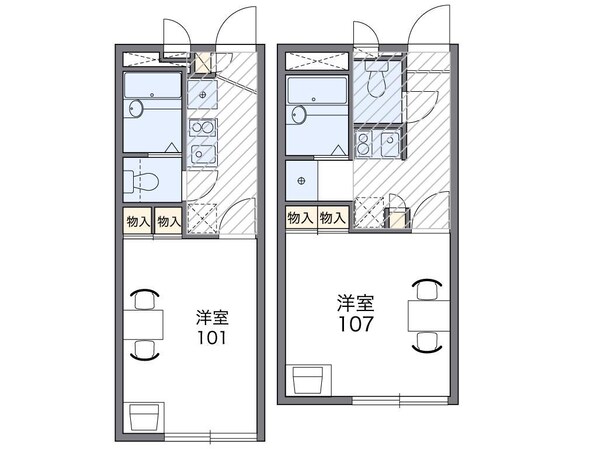 祇園橋駅 徒歩3分 1階の物件間取画像